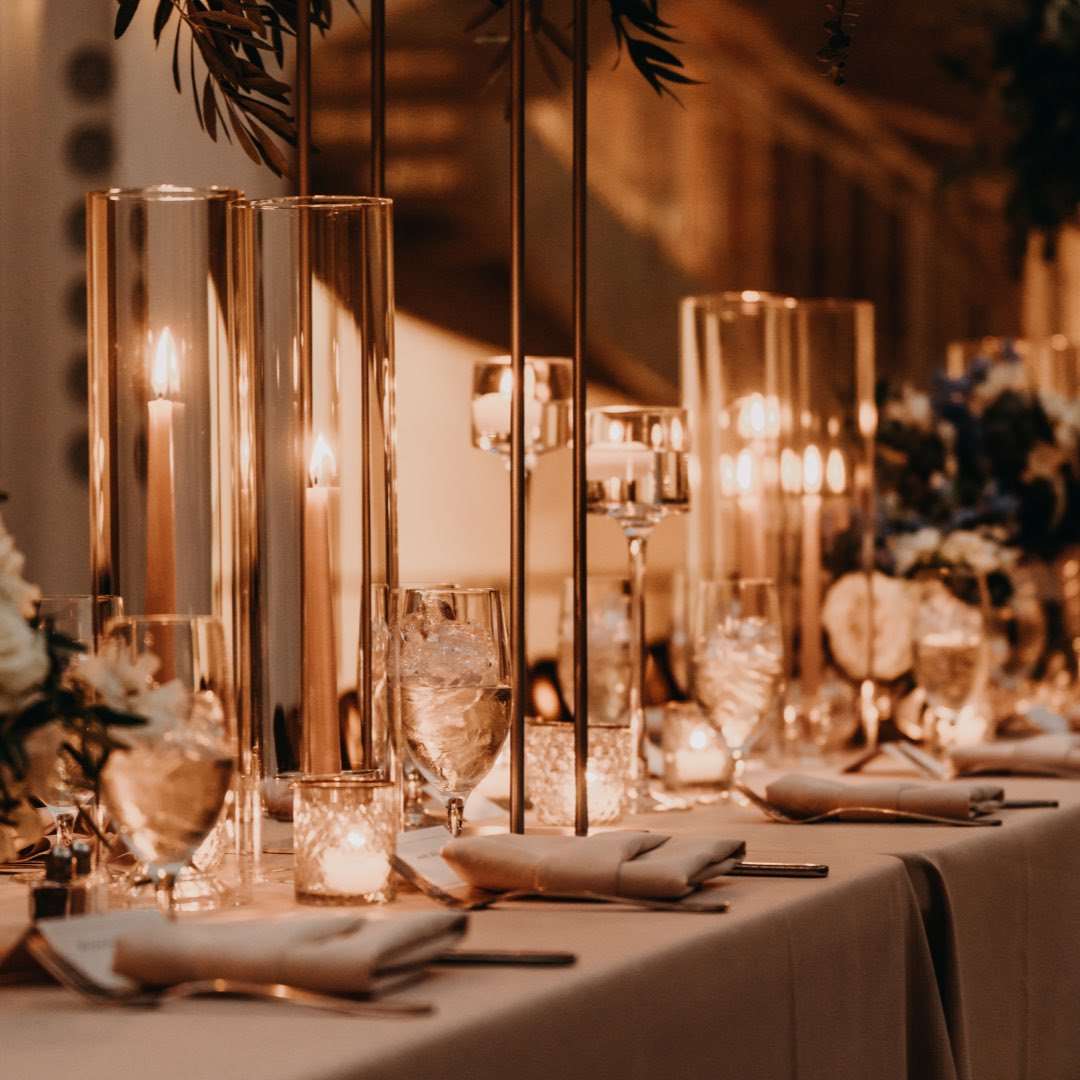 Beeswax candlesticks